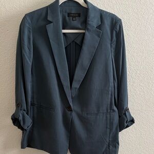 Ann Taylor Blue Women's Blazer